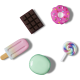 Mini 3D Sweet Treats (5pcs)