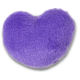 Purple Fuzzy Heart