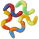 Uv Changing Candy Worms (5pcs)